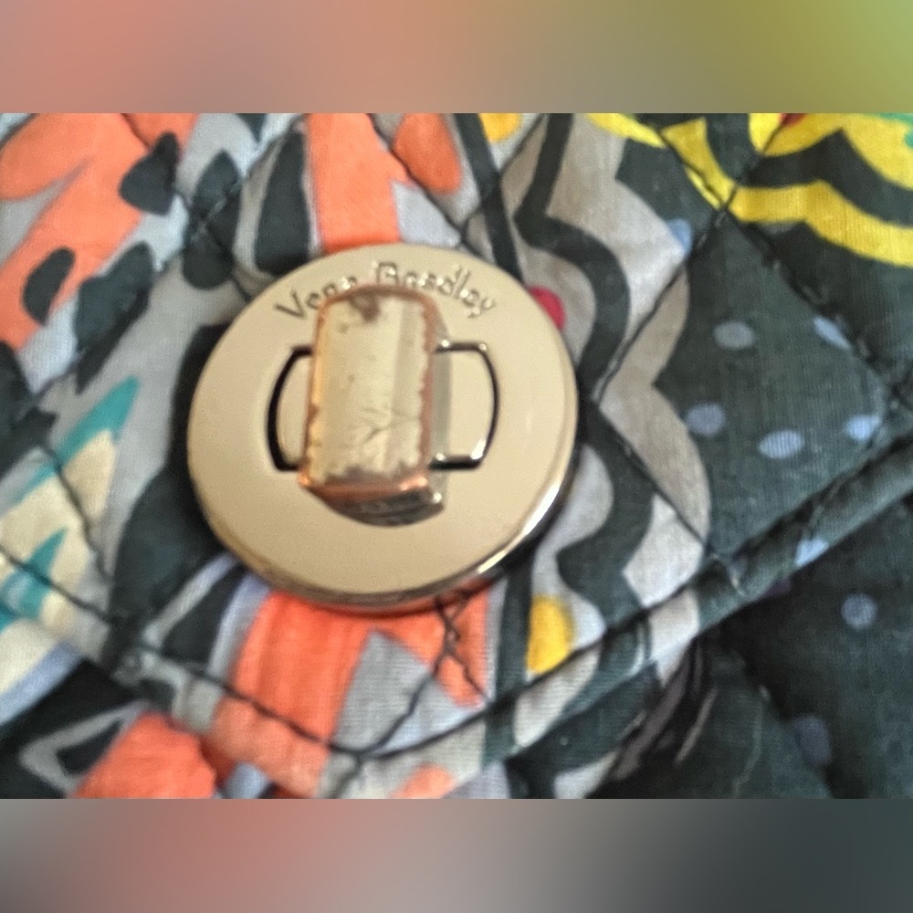 Vera Bradley twilight paisley print wristlet/wallet - Picture 4 of 4